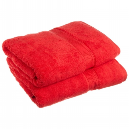 Picture of 900GSM Egyptian Cotton 2-Piece Bath Towel Set  Red