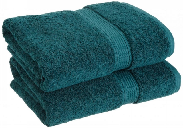 Picture of 900GSM Egyptian Cotton 2-Piece Bath Towel Set  Teal