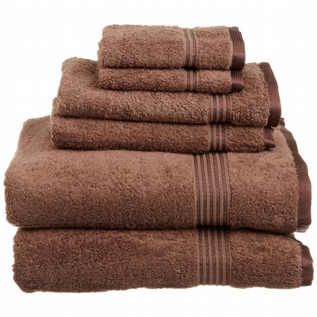 Picture of Superior Egyptian Cotton 6-Piece Towel Set  Mocha