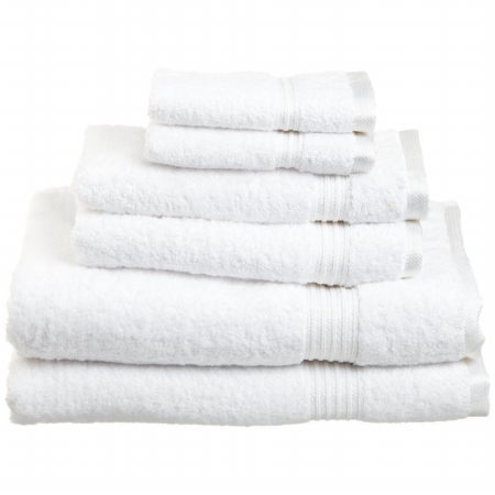 Picture of Superior Egyptian Cotton 6-Piece Towel Set  White