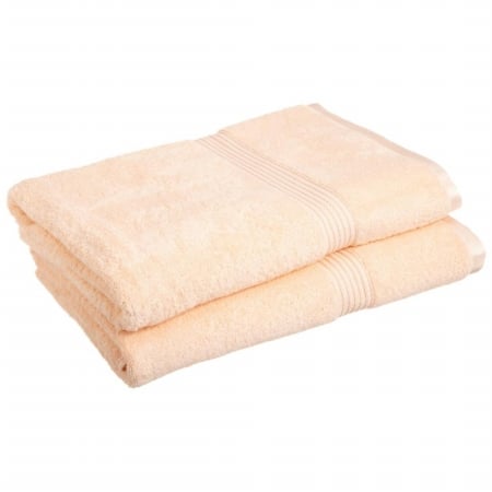 Picture of Superior Egyptian Cotton 2-Piece Bath Sheet Set  Peach