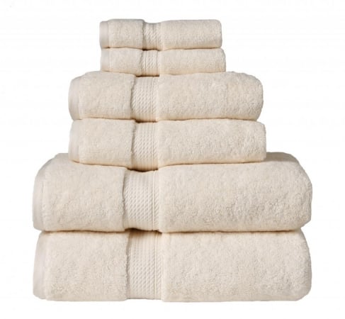 Picture of 900GSM Egyptian Cotton 6-Piece Towel Set  Cream
