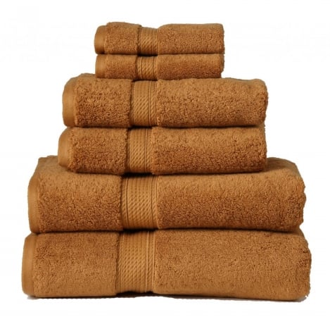 Picture of 900GSM Egyptian Cotton 6-Piece Towel Set  Rust