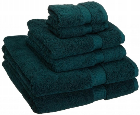 Picture of 900GSM Egyptian Cotton 6-Piece Towel Set  Teal