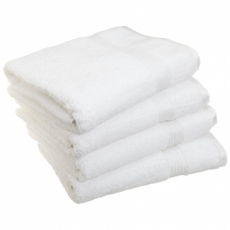 Picture of Superior Egyptian Cotton 4-Piece Bath Towel Set  White