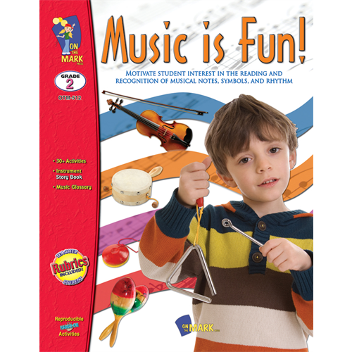 Picture of On The Mark Press OTM512 Music is Fun Gr. 2