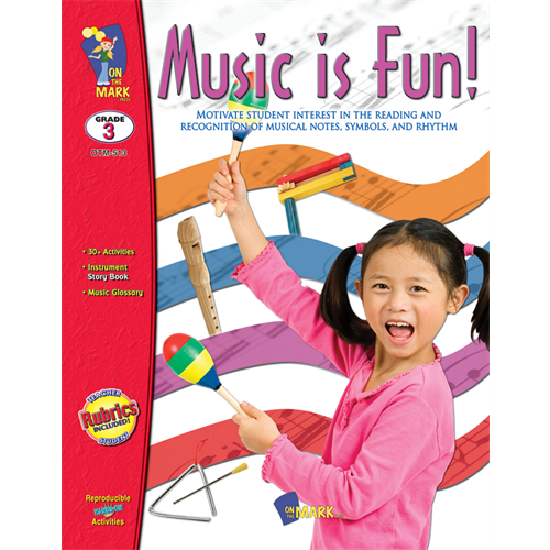 Picture of On The Mark Press OTM513 Music is Fun Gr. 3