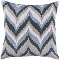 Surya Rug AR053-2222D Square Slate Blue Decorative Down Feathers Pillow 22 x 22 in. Surya Rug AR053-2222D Square Slate Blue Decorative Down Feathers Pillow 22 x 22 in.