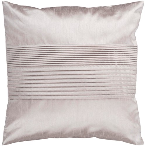 Picture of Surya Rug HH015-1818P Square Taupe Decorative Poly Fiber Pillow 18 x 18 in.