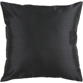 Rug HH037-1818D Square Ebony Down Feathers Pillow 18 x 18 in.