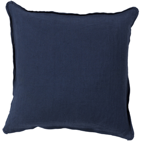 Picture of Surya Rug SL012-1818P Square Navy Decorative Poly Fiber Pillow 18 x 18 in.