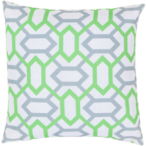 Rug FF048-2222D Square Ivory Down Feathers Pillow 22 x 22 in.