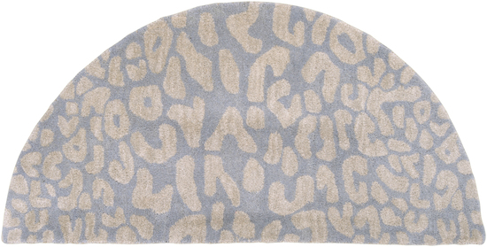 Picture of Livabliss Rug ATH5001-24HM Taupe Animal Print Area Rug - 2 x 4 ft. Half Moon
