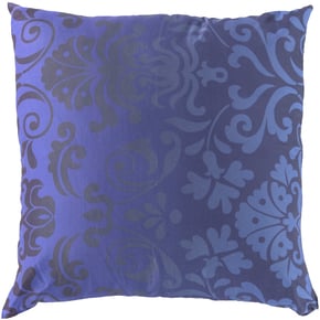 Rug SY011-2222D Square Cobalt Down Feathers Pillow 22 in.