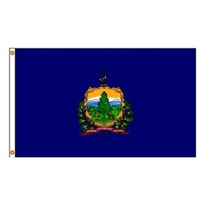 12 in. X 18 in. Nyl-Glo Vermont Flag