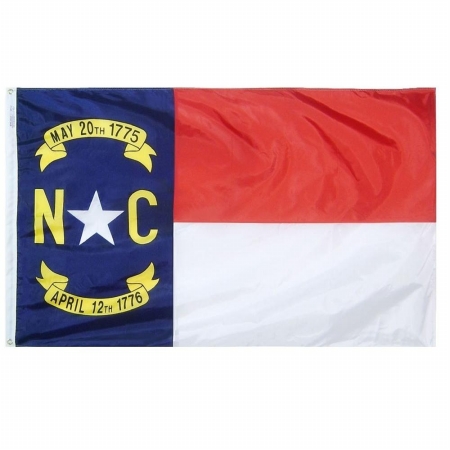 Picture of Annin Flagmakers 143960 3 ft. x 5 ft. Nyl-Glo North Carolina Flag