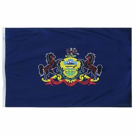 Picture of Annin Flagmakers 144660 3 ft. x 5 ft. Nyl-Glo Pennsylvania Flag