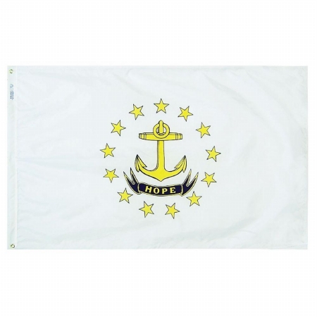 Picture of Annin Flagmakers 144760 3 ft. x 5 ft. Nyl-Glo Rhode Island Flag