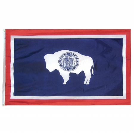 3 ft. x 5 ft. Nyl-Glo Wyoming Flag