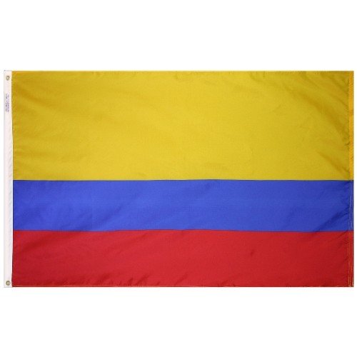 4 ft. X 6 ft. Nyl-Glo Ecuador Civil Flag