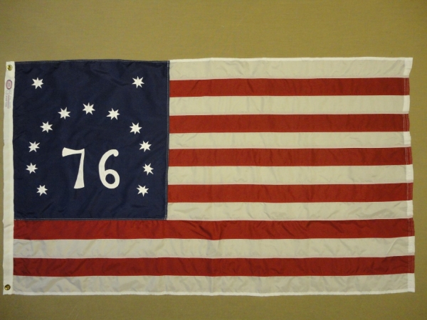 Picture of Annin Flagmakers 315225 3 ft. x 5 ft. Nyl-Glo Bennington Flag with Embroidered Stars