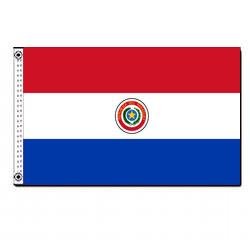 2 ft. X 3 ft. Nyl-Glo Paraguay Flag