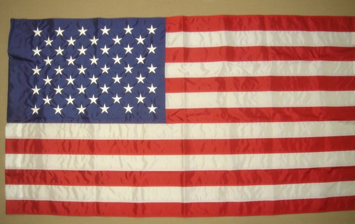 Picture of Annin Flagmakers 21900 Colonial Nyl-Glo U.S. Banner with Tabs-3 ft. X 5 ft.