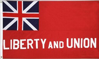 Taunton Liberty and Union Flag Nyl-Glo-3 ft. X 5 ft.