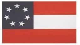 Stars & Bars Cotton Bunting-3 ft. X 5 ft.
