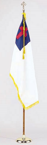 4 ft. X 6 ft. Nyl-Glo Christian Flag Dyed