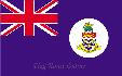 Picture of Annin Flagmakers 191372 3 ft. X 5 ft. Nyl-Glo Cayman Islands Flag, Blue with White Disk