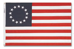 Picture of Annin Flagmakers 318350 4 ft. X 6 ft. Nyl-Glo Betsy Ross Flag Embroidered
