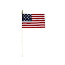 Picture of Annin Flagmakers 41290 12 Pack 8 in. X 12 in. Cotton Muslin U.S. Flag