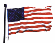 Picture of Annin Flagmakers 2240 4-.33 ft. X 5-.5 ft. Nyl-Glo U.S. Flag
