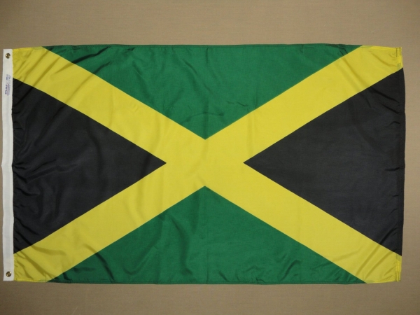 4 ft. X 6 ft. Nyl-Glo Jamaica Flag