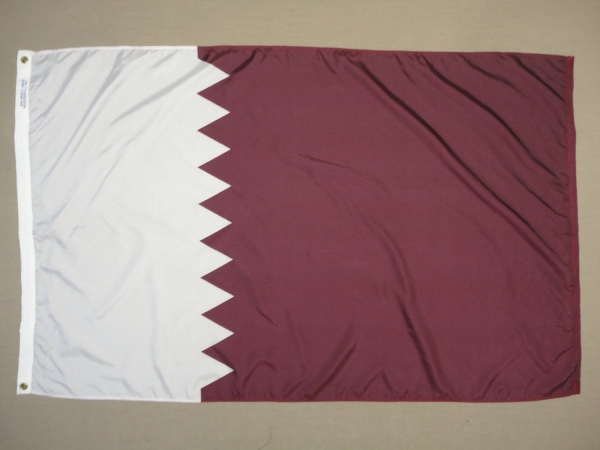 4 ft. X 6 ft. Nyl-Glo Qatar Flag