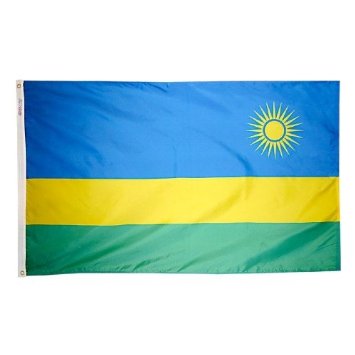 4 ft. X 6 ft. Nyl-Glo Rwanda Flag
