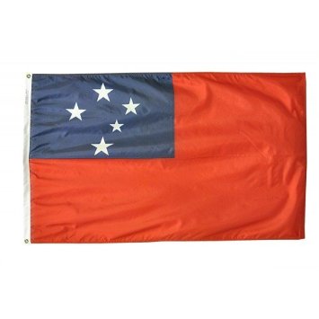 4 ft. X 6 ft. Nyl-Glo Western Samoa Flag