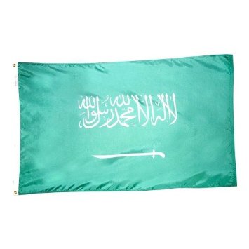 4 ft. X 6 ft. Nyl-Glo Saudi Arabia Flag