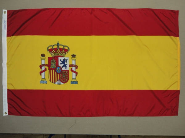 4 ft. X 6 ft. Nyl-Glo Spain Government Flag