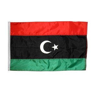 5 ft. X 8 ft. Nyl-Glo Libya Flag