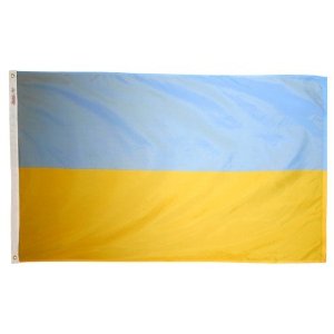 5 ft. X 8 ft. Nyl-Glo Ukraine Flag