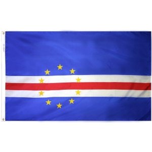 3 ft. x 5 ft. Nyl-Glo Cape Verde Flag