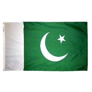 Picture of Annin Flagmakers 196517 3 ft. x 5 ft. Nyl-Glo Pakistan Flag