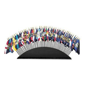 Picture of Annin Flagmakers 701300 Base for Miniature 50 State Flag Set- Flags sold separately
