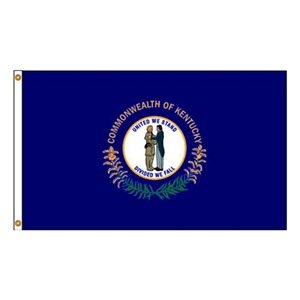 Picture of Annin Flagmakers 141970 4 ft. X 6 ft. Nyl-Glo Kentucky Flag