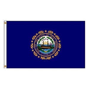 Picture of Annin Flagmakers 143470 4 ft. X 6 ft. Nyl-Glo New Hampshire Flag
