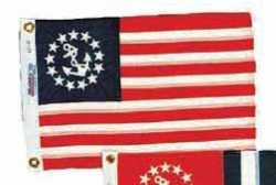 Picture of Annin Flagmakers 251350WE Nyl-Glo U.S. Yacht Ensign Flag 3 ft. X 5 ft.