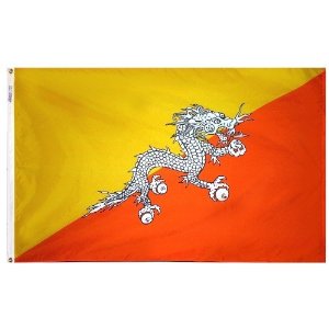 4 ft. X 6 ft. Nyl-Glo Bhutan Flag
