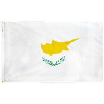 4 ft. X 6 ft. Nyl-Glo Cyprus Flag